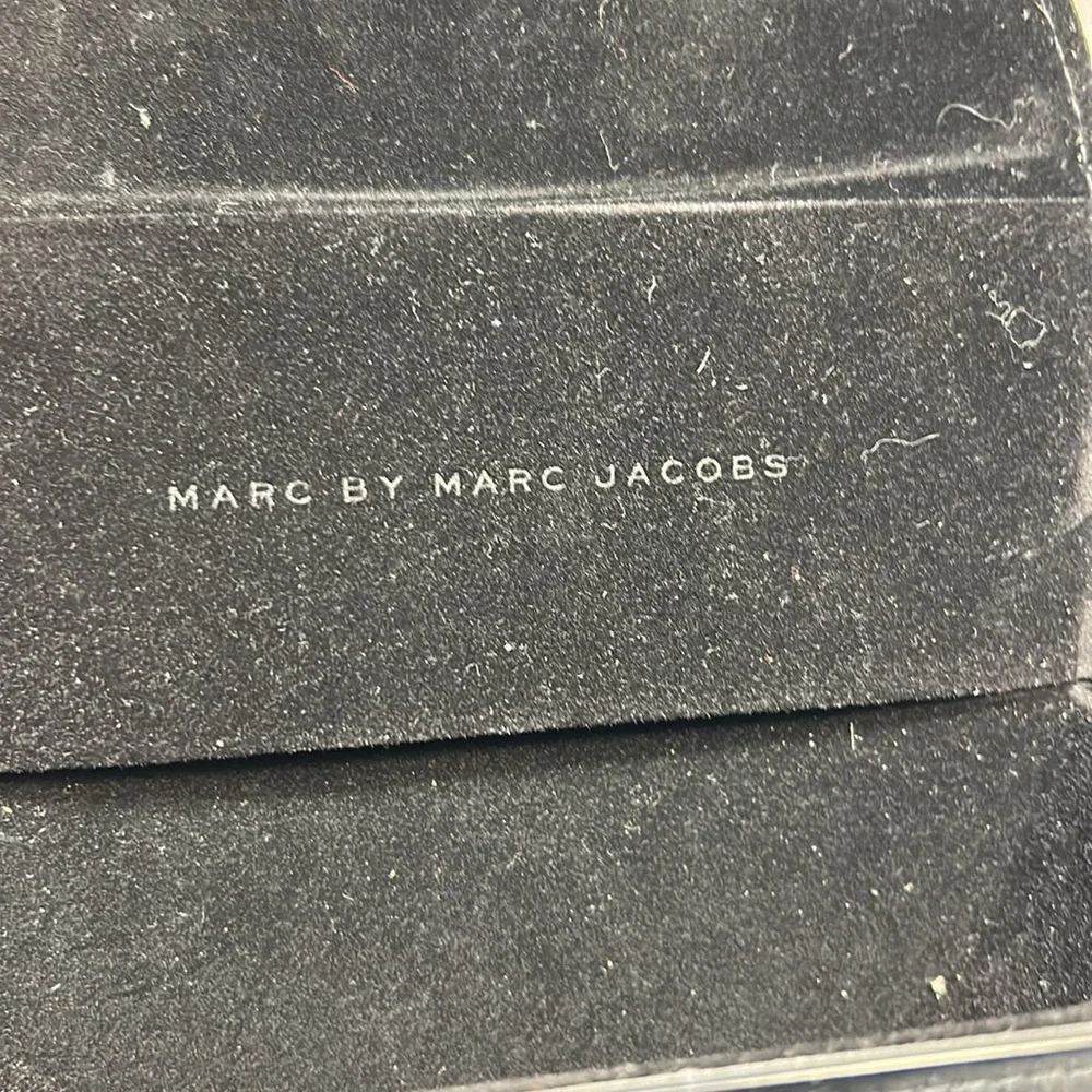 Marc Jacobs MMJ005 gradient shield style sunglasses with case